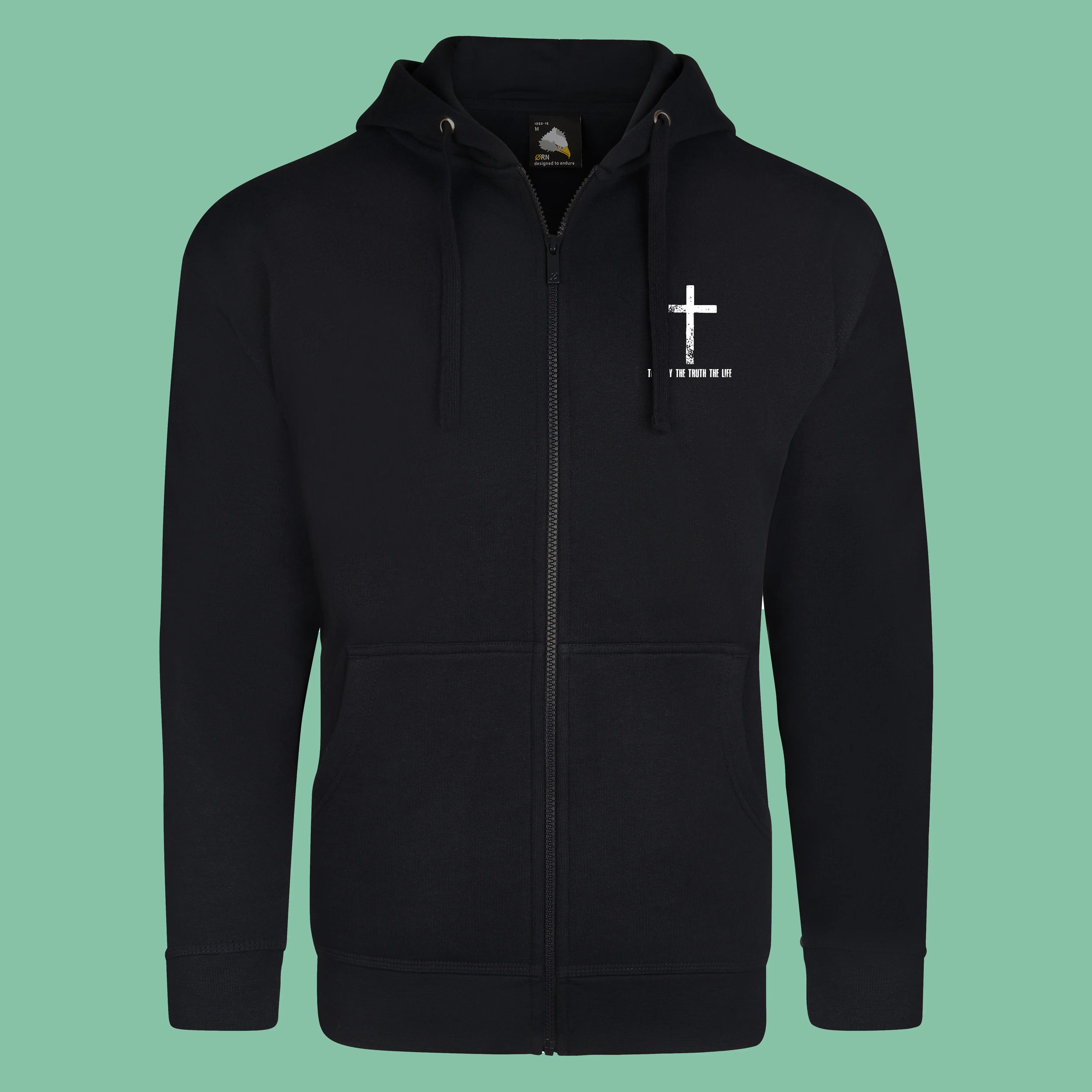 Hooded Zipped Sweatshirt (1282)