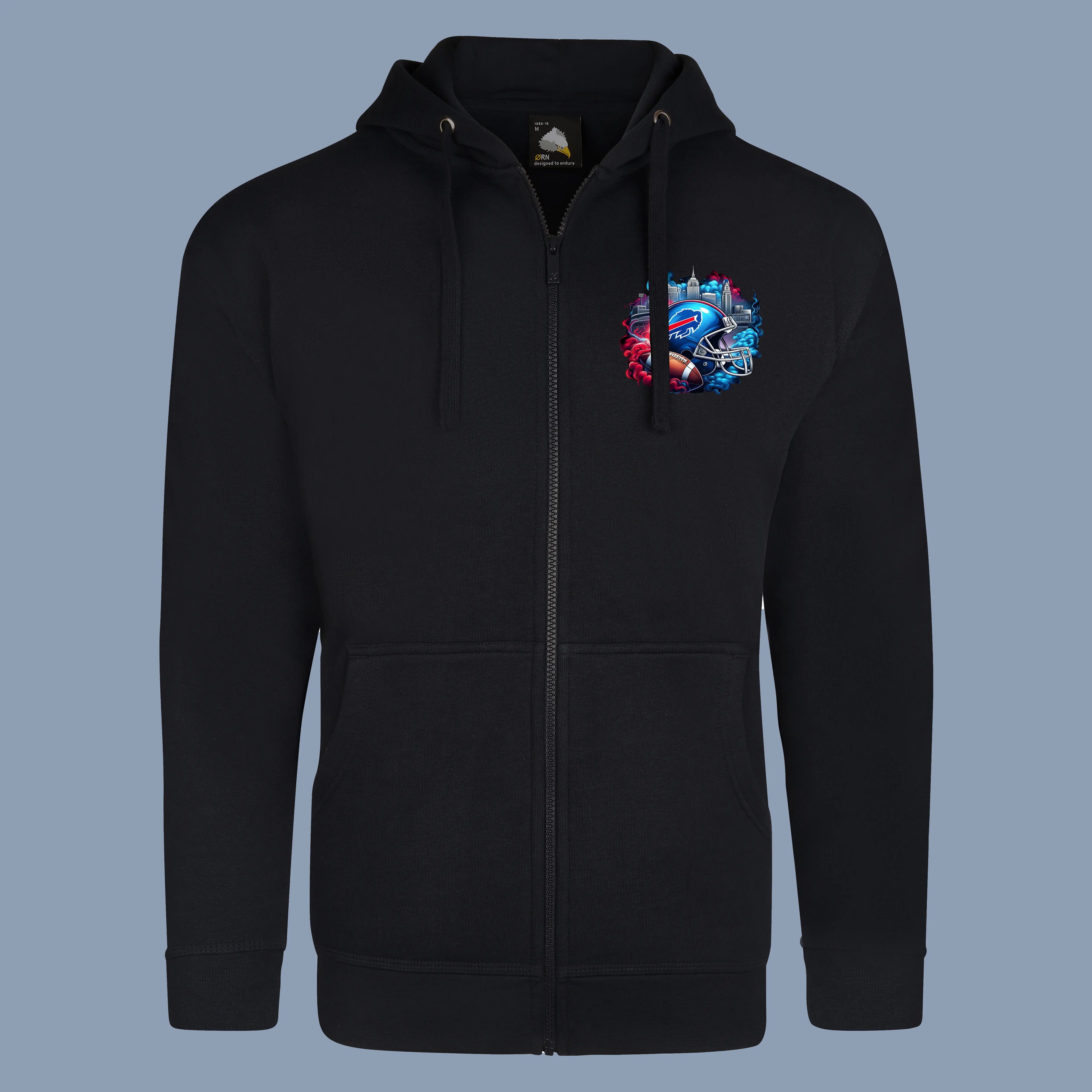 Hooded Zipped Sweatshirt (1282)