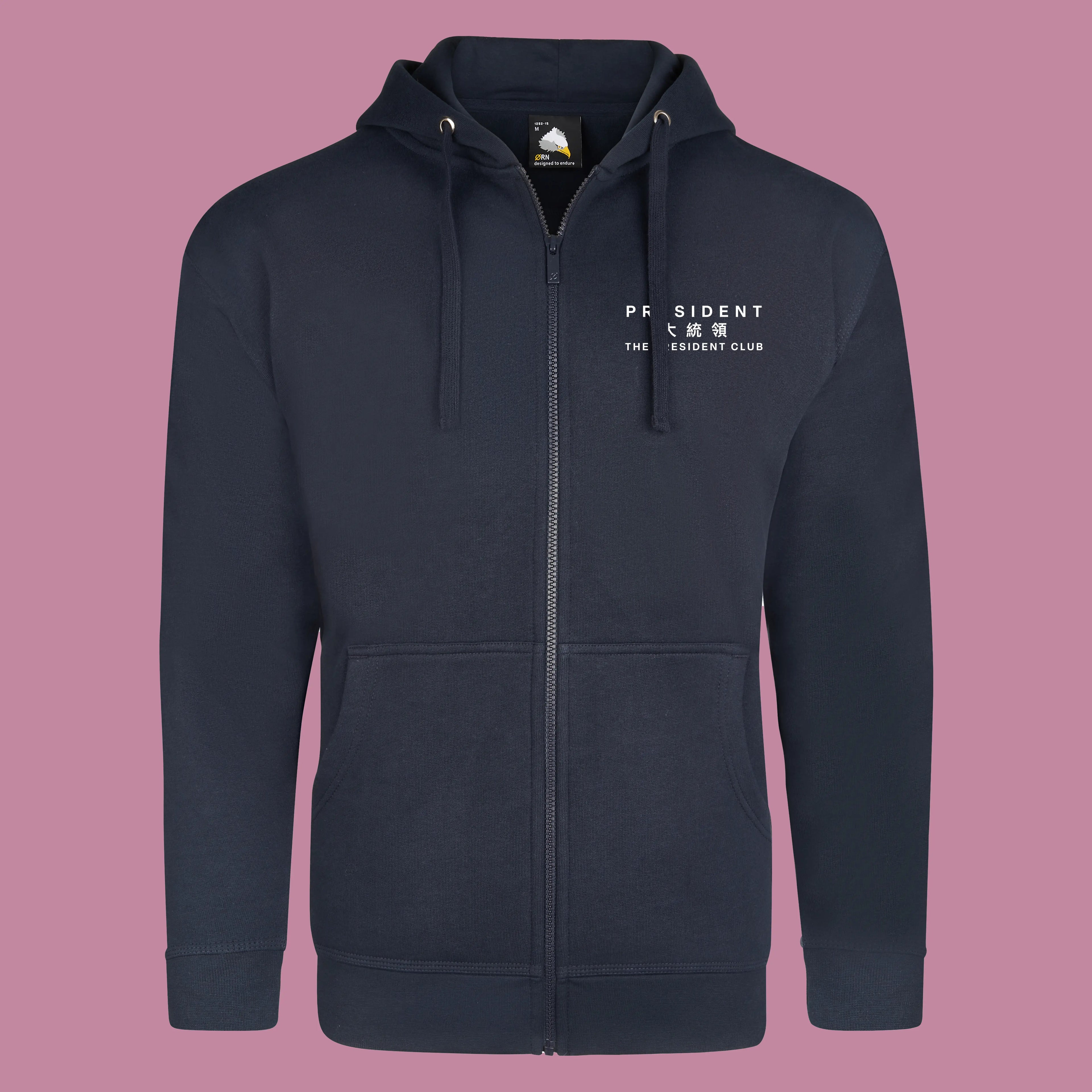 Hooded Zipped Sweatshirt (1282)