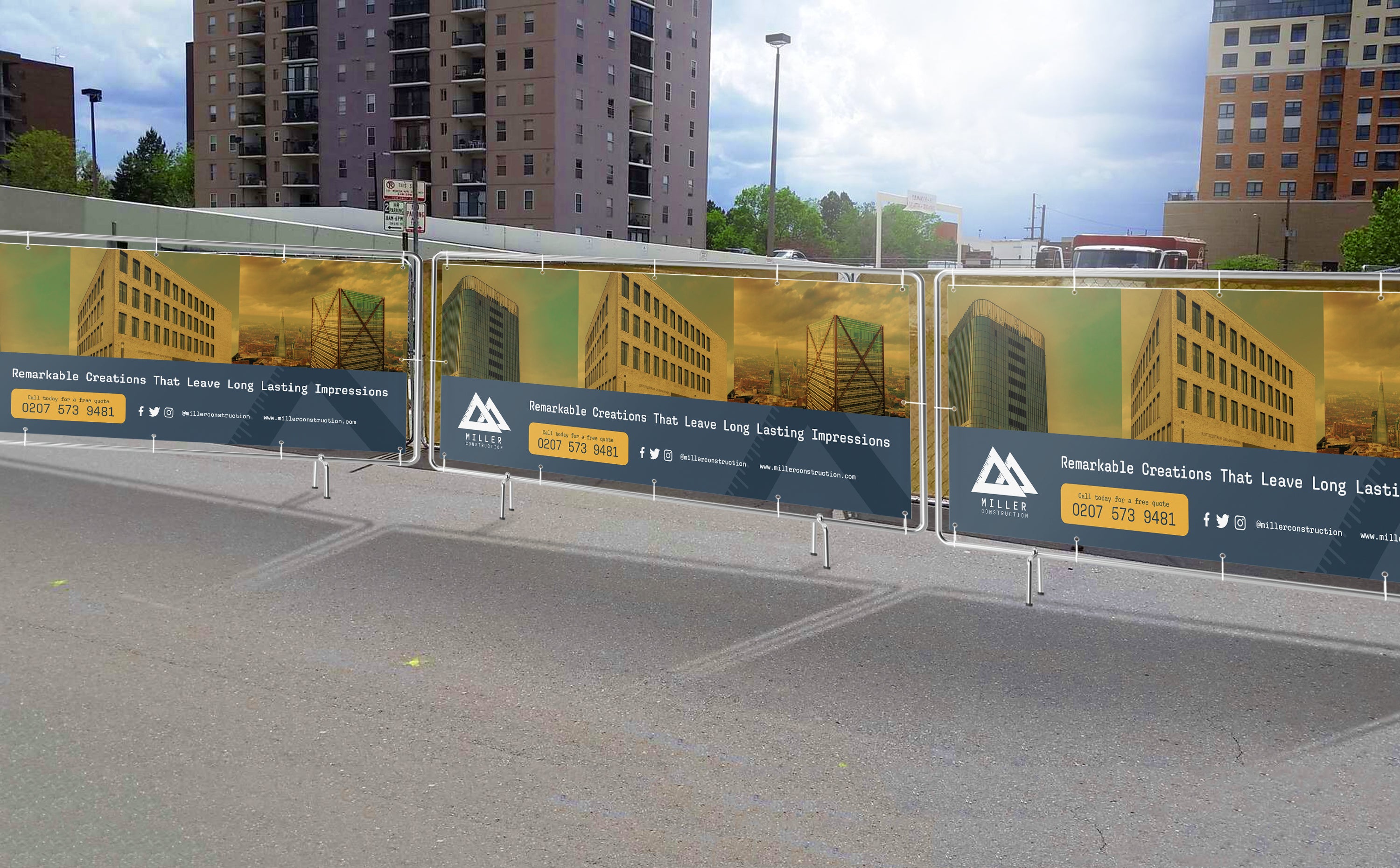 Fence Banners