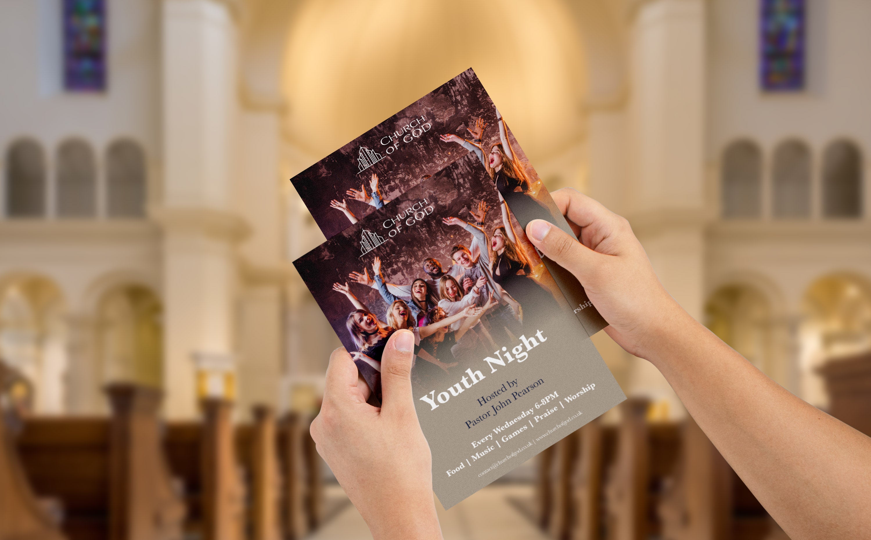 Premium Half Fold Leaflets - Matt Laminate (one side)