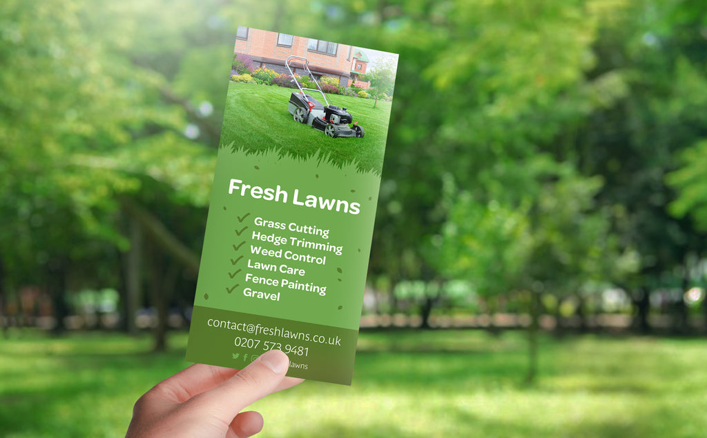 Premium Half Fold Leaflets - Matt Laminate (one side)